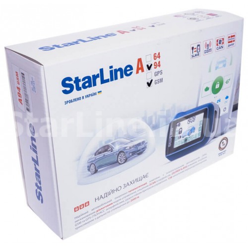 StarLine A94 2CAN/GSM Slave