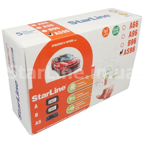StarLine AS96 BT 2CAN+2LIN GSM