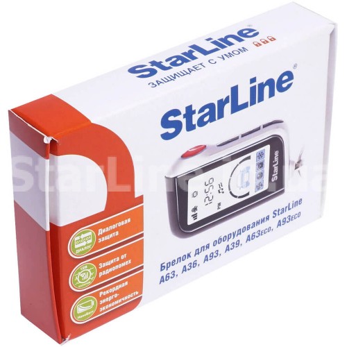 Брелок StarLine A93/A63 (с вертикальным дисплеем) купить по выгодной ...