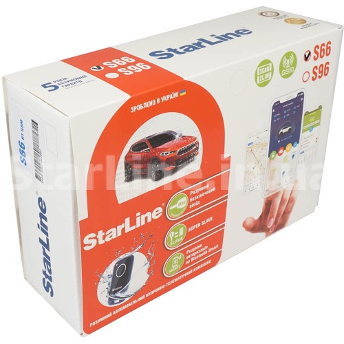 StarLine S66 BT 2CAN+2LIN GSM