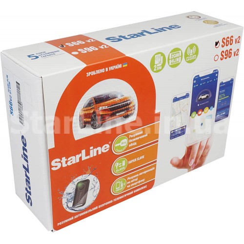 StarLine S66 V2 BT 2CAN+4LIN GSM