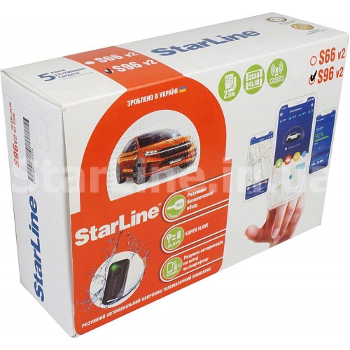 StarLine S96 BT 2CAN+4LIN GSM Treeum