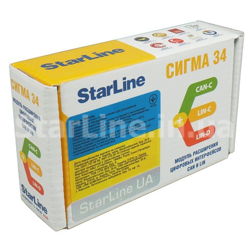 Модуль для расширения CAN StarLine Сигма 34